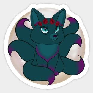 June Kitsune Sticker